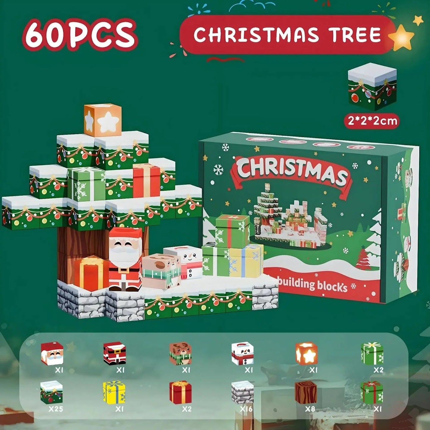 Minecraft Magnetic Blocks Set