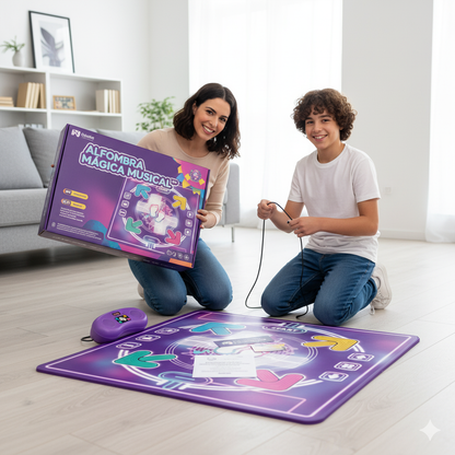 ALFOMBRA MÁGICA MUSICAL™ – ¡La diversión que hace bailar la felicidad!