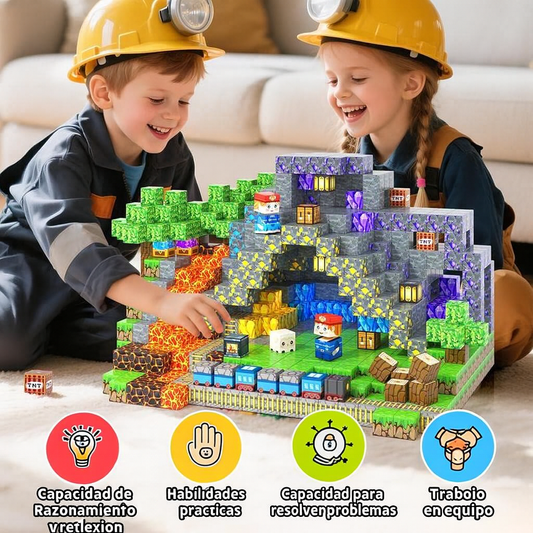 Minecraft Magnetic Blocks Set