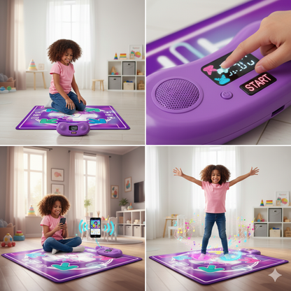 ALFOMBRA MÁGICA MUSICAL™ – ¡La diversión que hace bailar la felicidad!